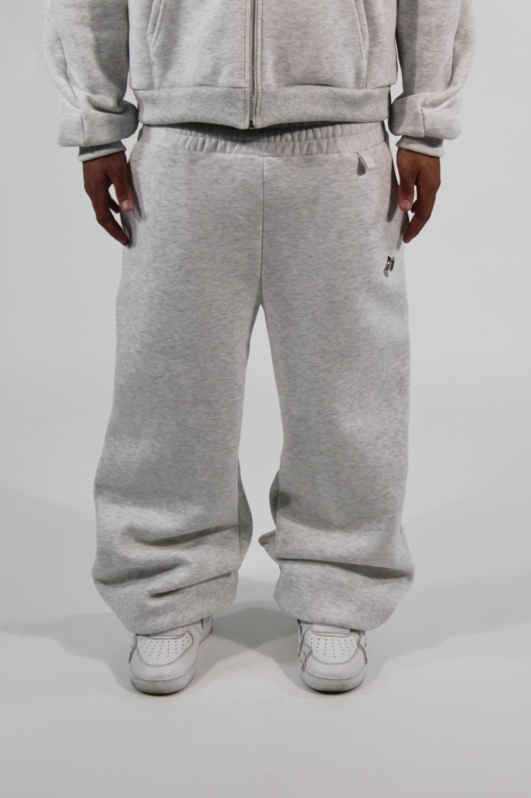 Grey Zip Hoodie