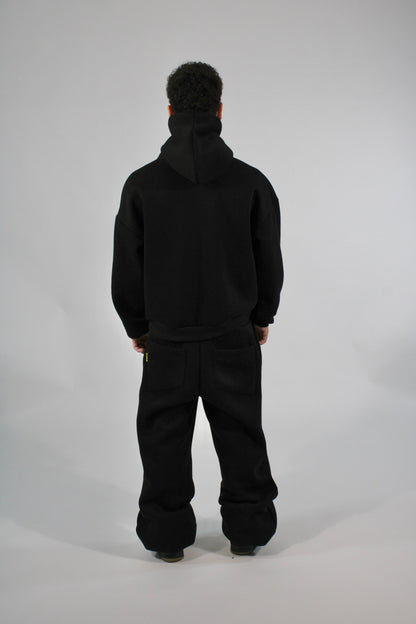 Black Zip Hoodie