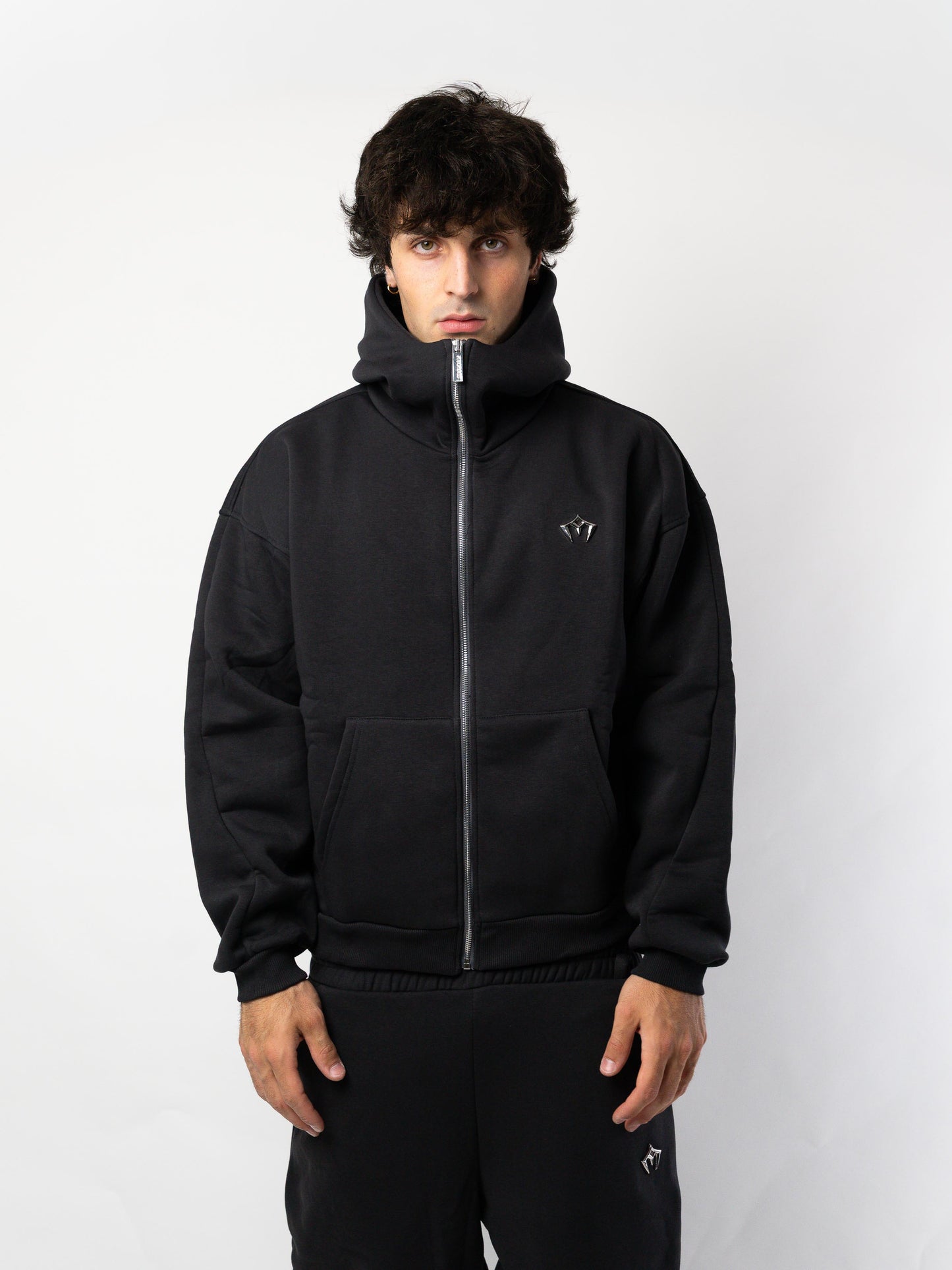 Anthracite Zip Hoodie
