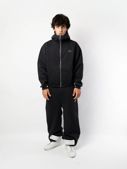 Anthracite Zip Hoodie
