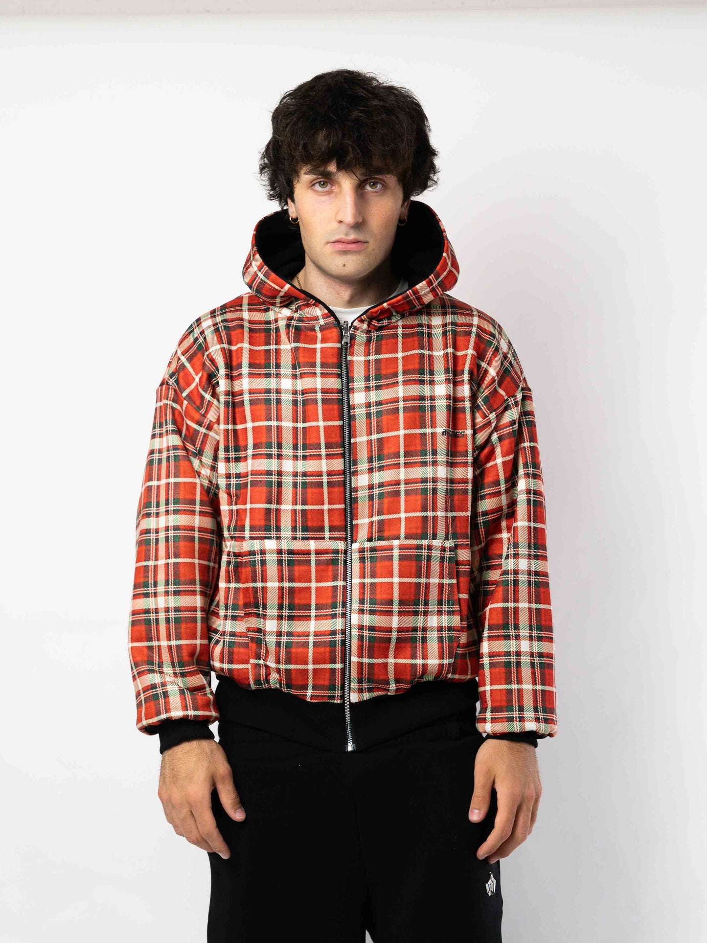 Reversible Black Hoodie