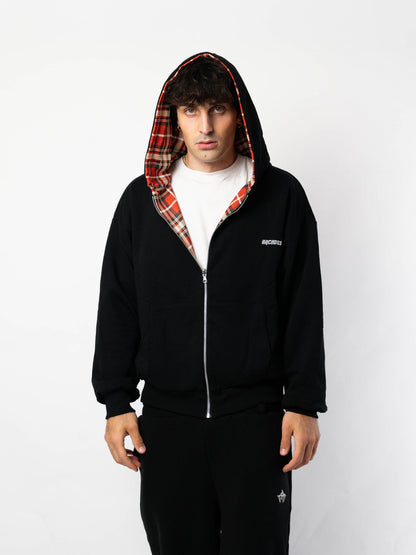 Reversible Black Hoodie