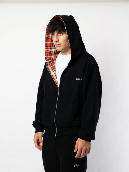 Reversible Black Hoodie