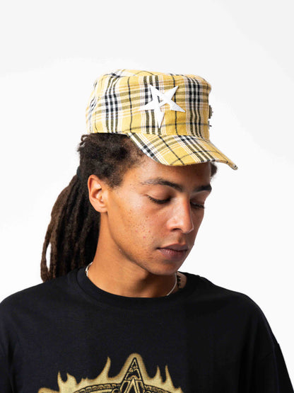 Yellow Flat Cap