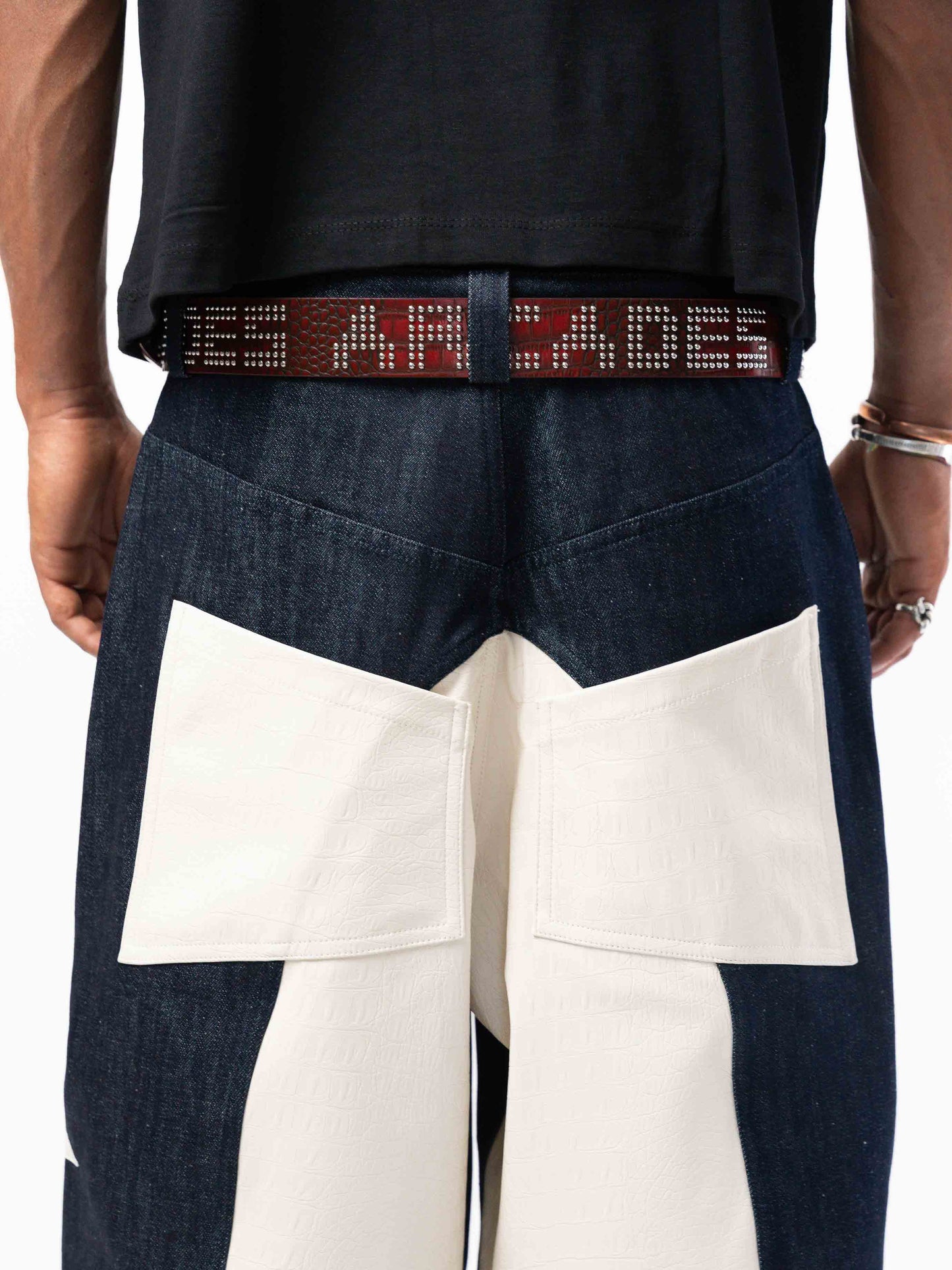Red Croco Belt