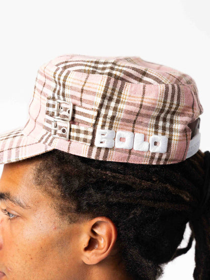 Pink Flat Cap