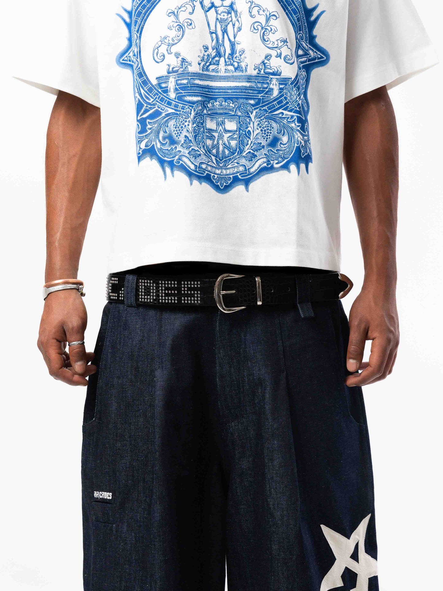 Black Croco Belt