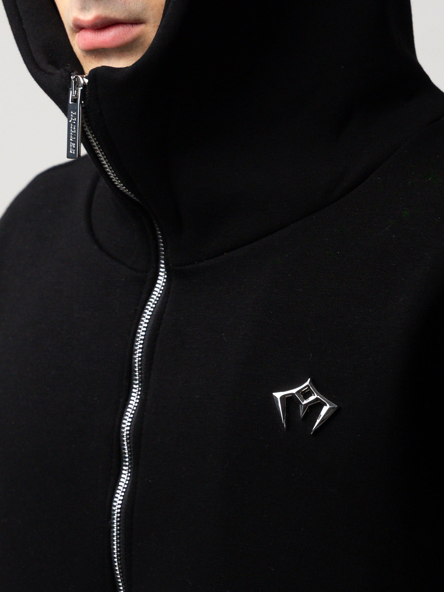 Black Zip Hoodie