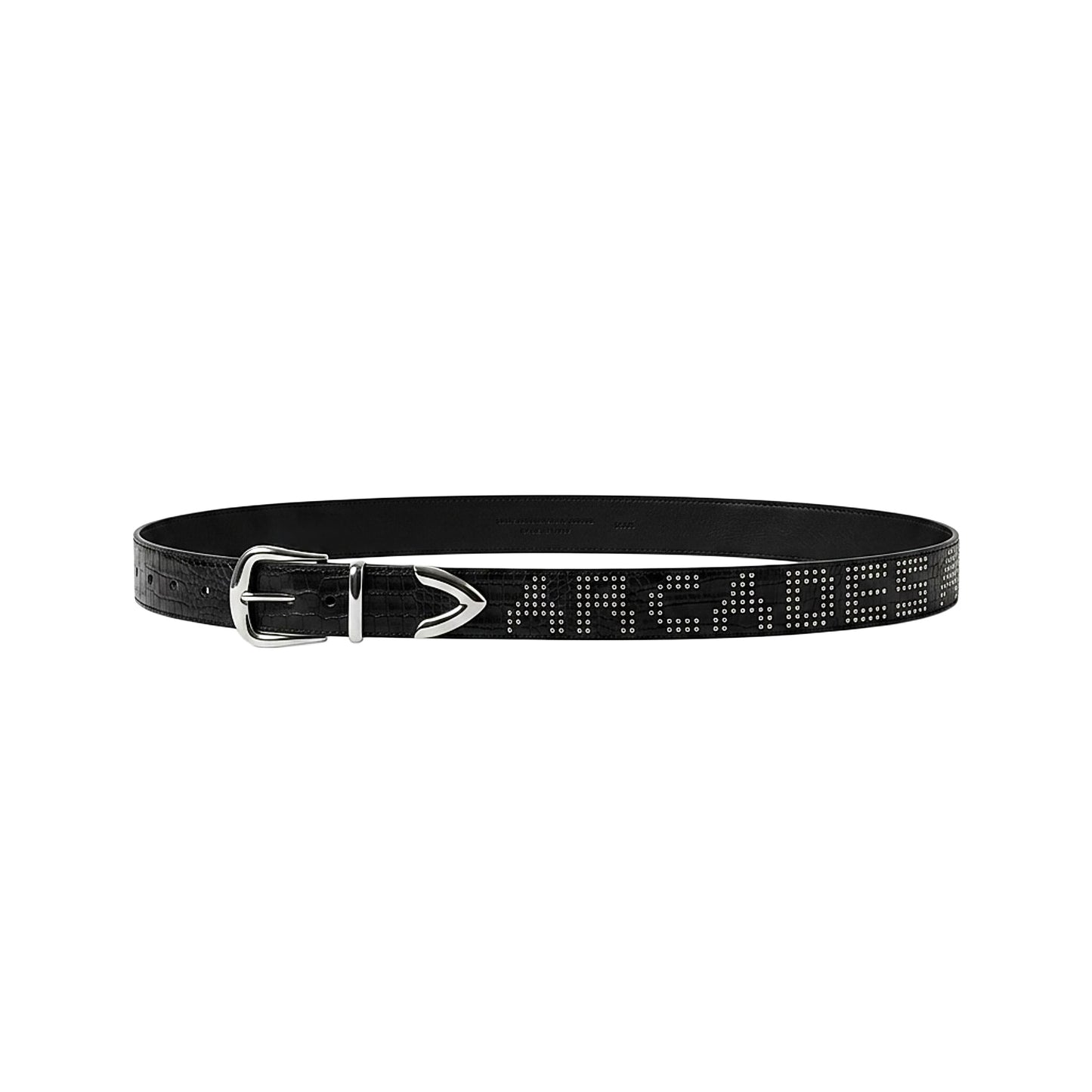 Black Croco Belt