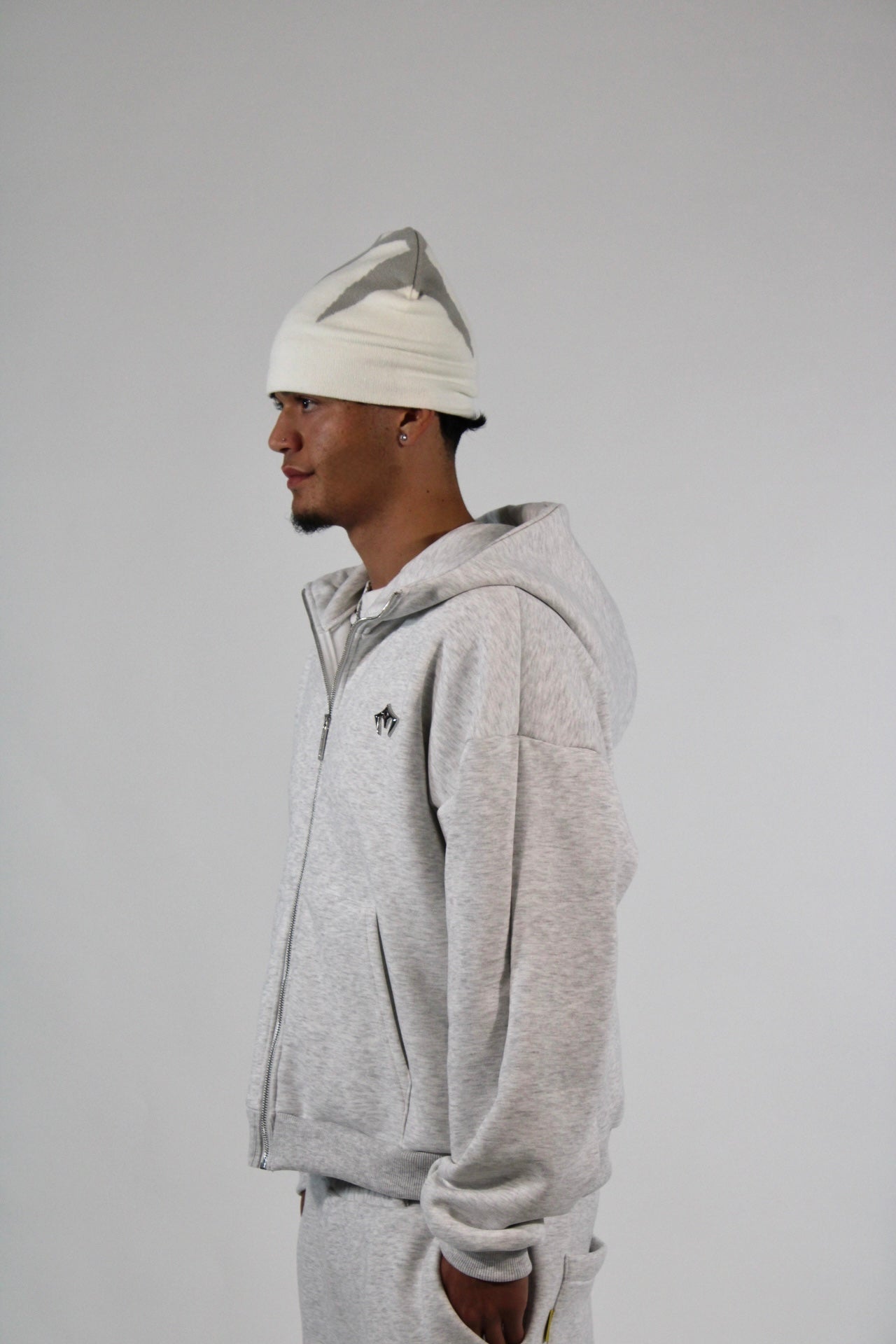 White Beanie