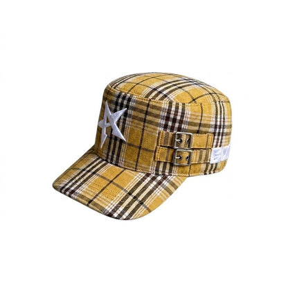 Yellow Flat Cap