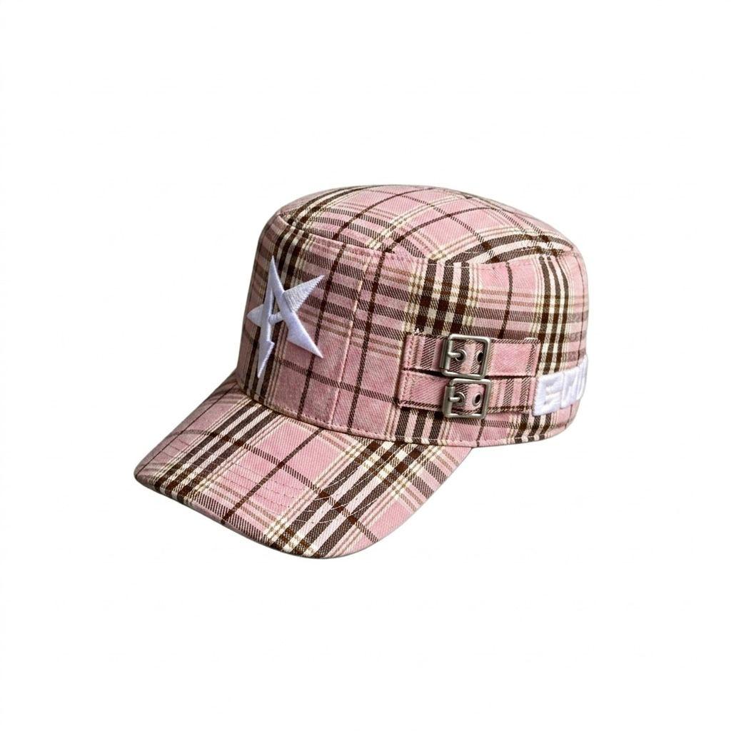 Pink Flat Cap